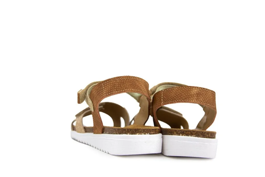Sandalen | Sandalen En Slippers^Develab Sandaal Cognac Fantasy