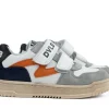 Klittenbandschoenen | Sneakers^Develab Sneaker Klittenband Orange Fantasy
