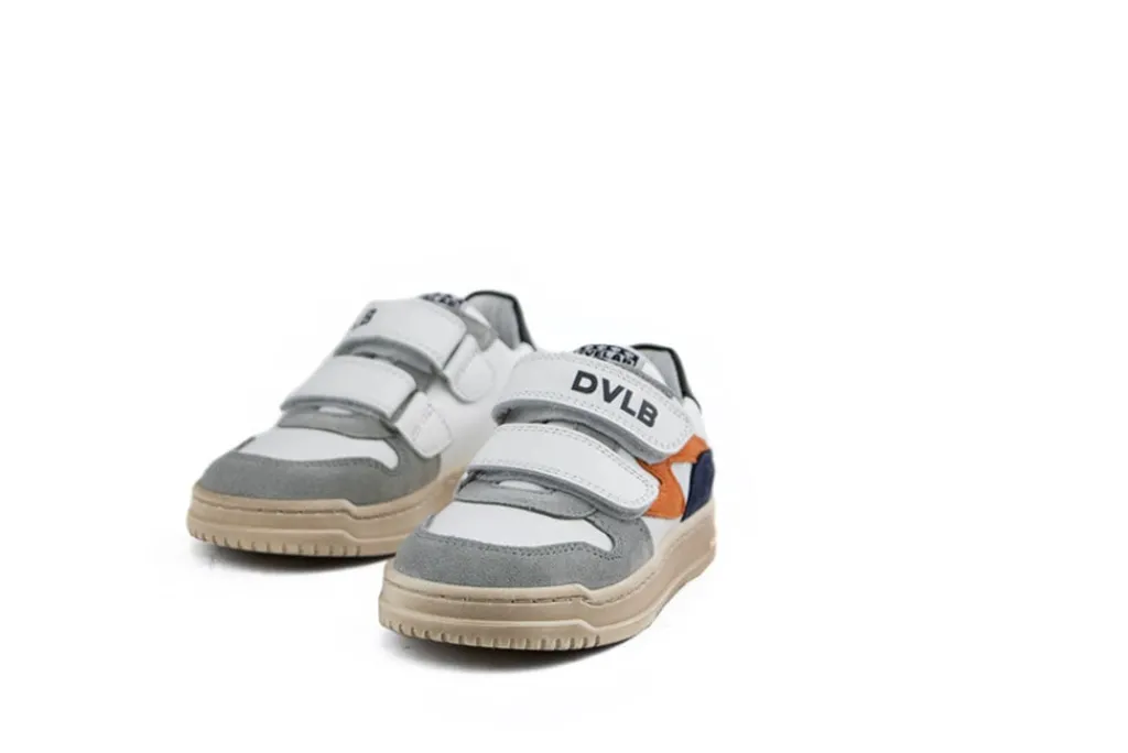 Klittenbandschoenen | Sneakers^Develab Sneaker Klittenband Orange Fantasy