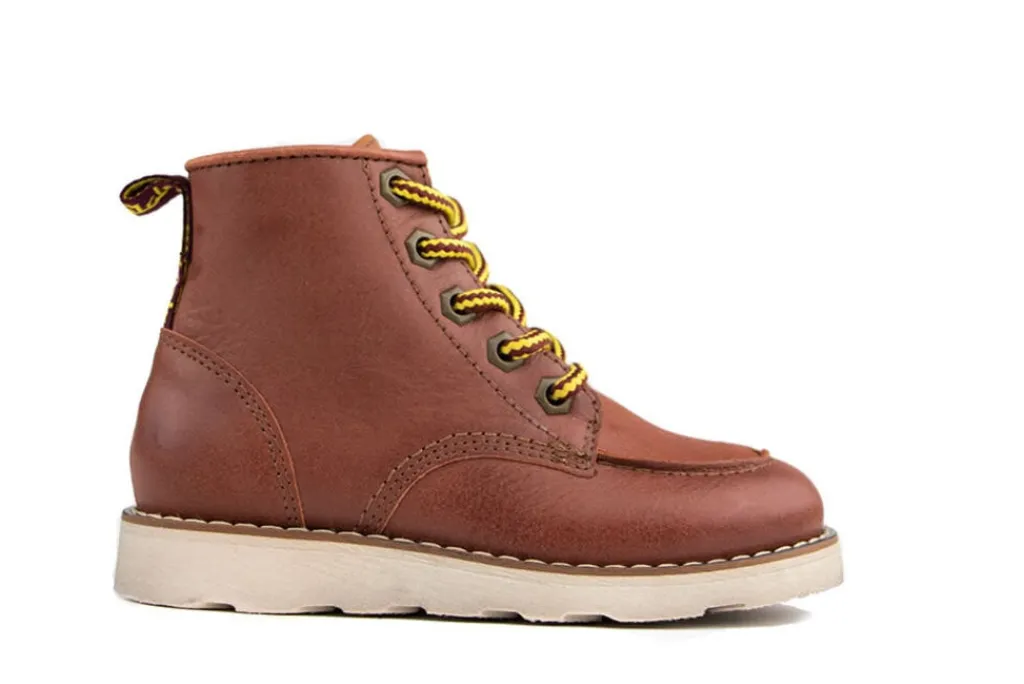 Veterboots^Develab Veterboot Cognac Grained