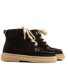 Veterboots^Develab Veterboot Dark Brown Suede