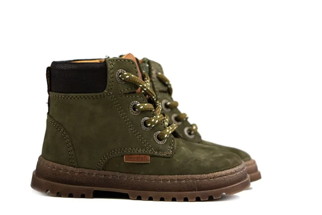 Veterboots^Develab Veterboot Khaki Nubuck