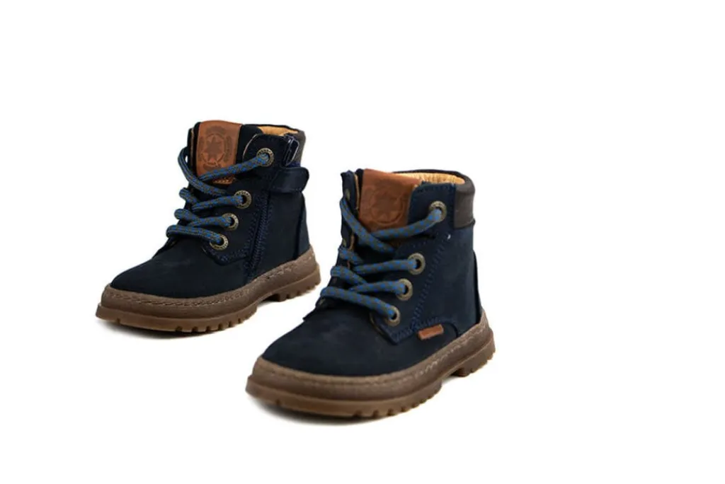 Veterboots^Develab Veterboot Navy Nubuck