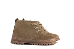 Veterboots^Develab Veterboot Taupe Suede