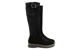 Laarzen^DL-Sport DL Sport Laars Gesp Velour Nero