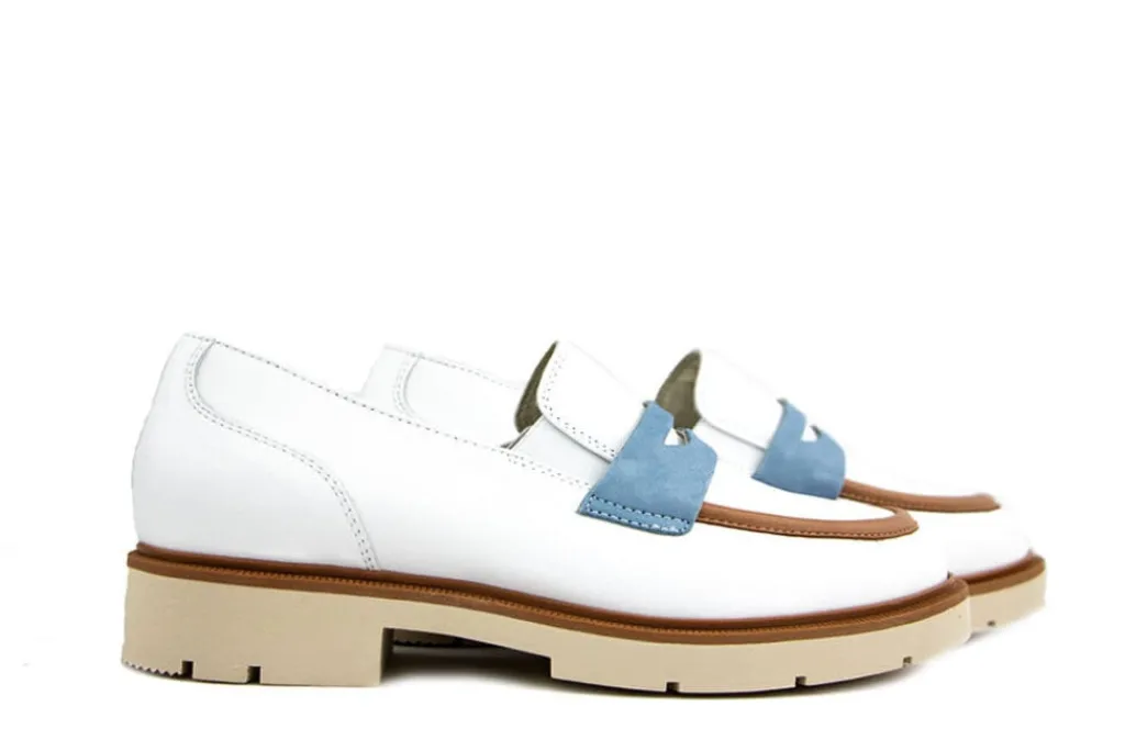 Instappers | Loafers / Instappers^DL-Sport DL Sport Loafer Vitello Bianco