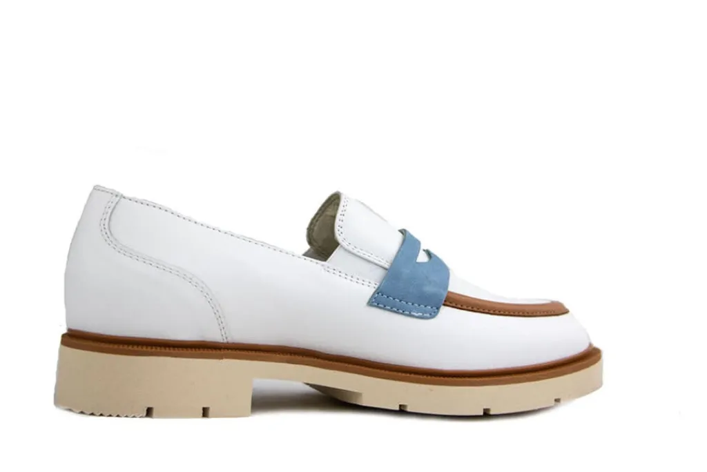 Instappers | Loafers / Instappers^DL-Sport DL Sport Loafer Vitello Bianco