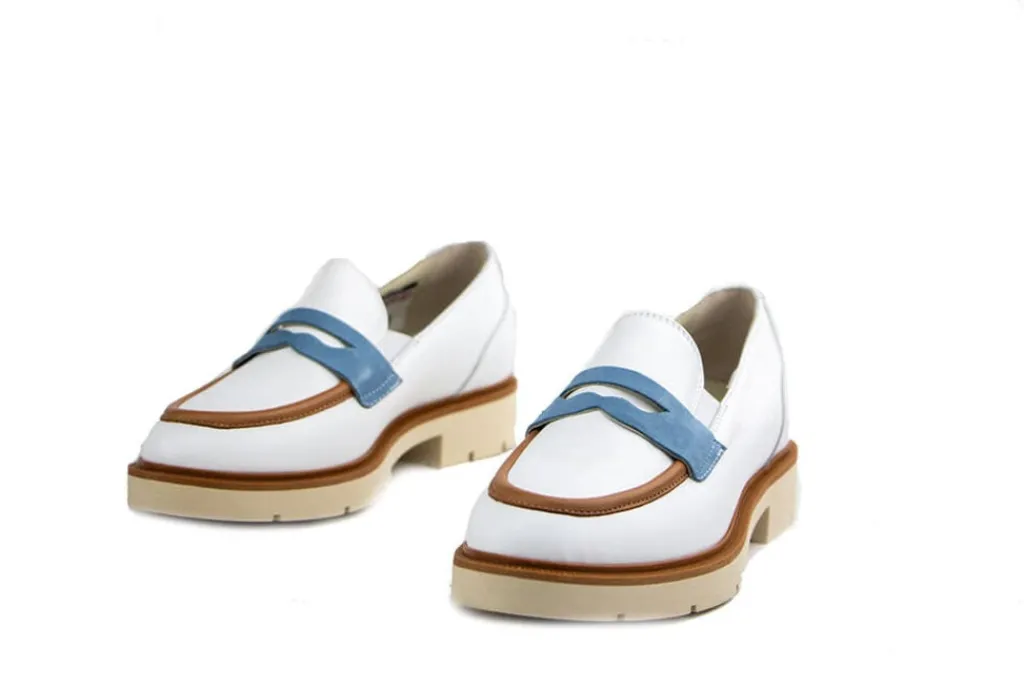 Instappers | Loafers / Instappers^DL-Sport DL Sport Loafer Vitello Bianco