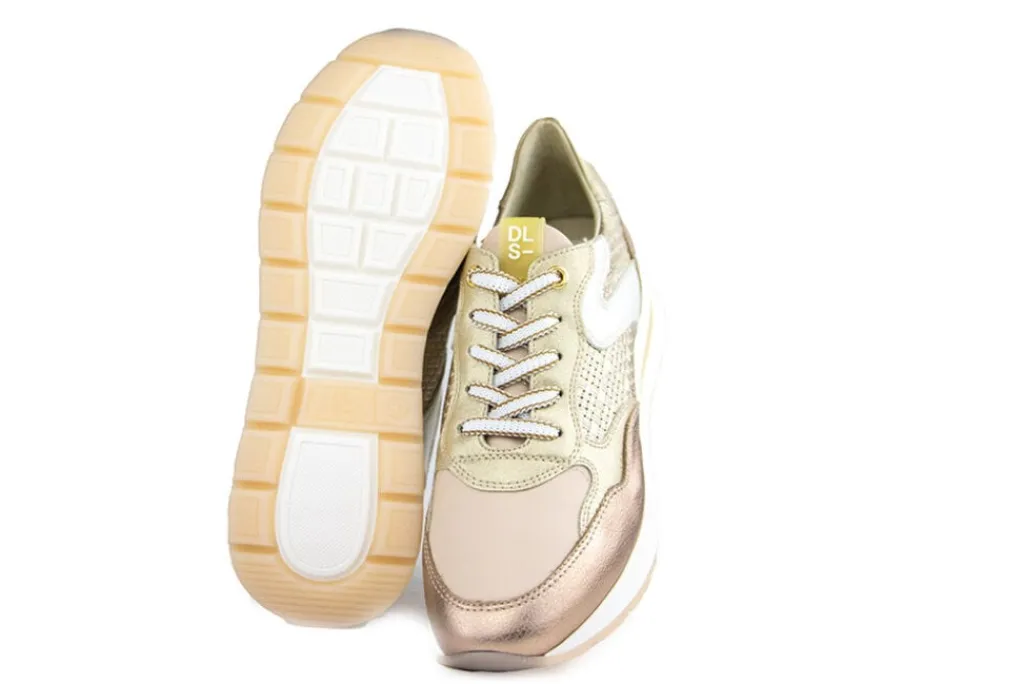 Sneakers^DL-Sport DL Sport Sneaker Doha Bronzo Chic Bianco