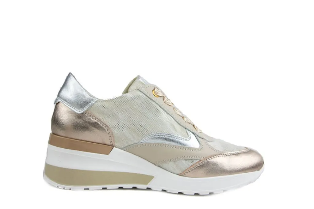 Sneakers^DL-Sport DL Sport Sneaker Marsala Platino Frisa