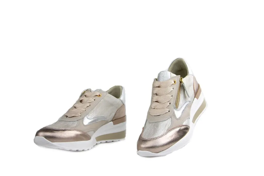 Sneakers^DL-Sport DL Sport Sneaker Marsala Platino Frisa