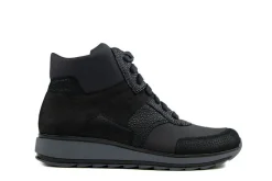Sneakers | Wijdte H^Durea Hoge Sneaker Zwart H-leest