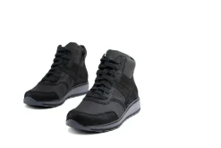 Sneakers | Wijdte H^Durea Hoge Sneaker Zwart H-leest