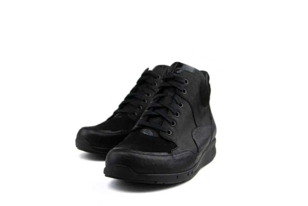 Sneakers | Wijdte K^Durea Hoge Sneaker Zwart Combi K