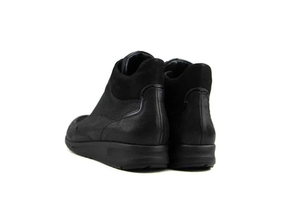 Sneakers | Wijdte K^Durea Hoge Sneaker Zwart Combi K