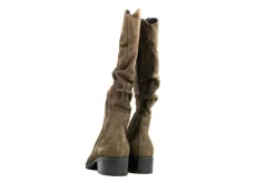 Laarzen | Wijdte H^Durea Laars Khaki Suede H-leest