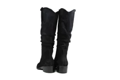 Laarzen | Wijdte H^Durea Laars Zwart Fox Suede H-leest