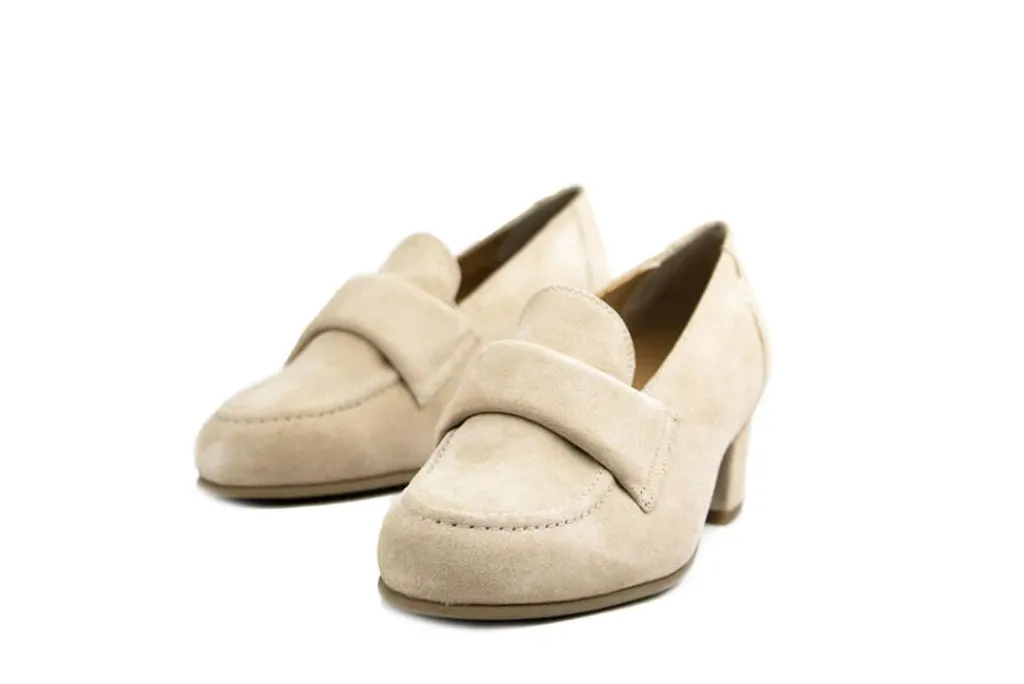Pumps | Wijdte K^Durea Pump Licht Taupe Suede