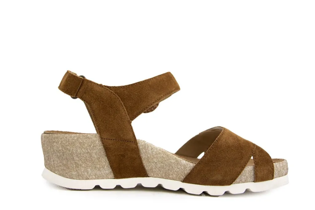 Sandalen En Slippers | Wijdte K^Durea Sandaal Cognac Zand