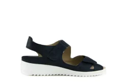 Sandalen En Slippers | Wijdte H^Durea Sandaal Donkerblauw H-leest