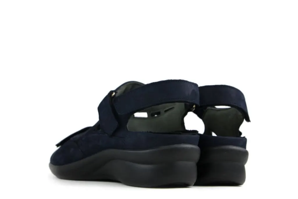 Sandalen En Slippers | Wijdte H^Durea Sandaal Donkerblauw H-leest