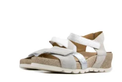 Sandalen En Slippers | Wijdte H^Durea Sandaal Offwhite Zilver Wit Zand