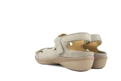 Sandalen En Slippers | Wijdte H^Durea Sandaal Taupe Print