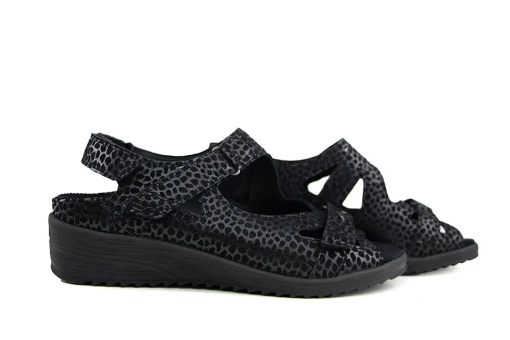 Sandalen En Slippers | Wijdte K^Durea Sandaal Zwart