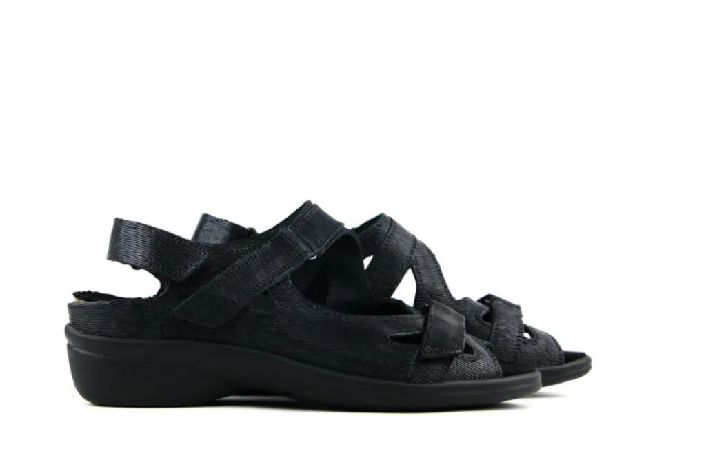 Sandalen En Slippers | Wijdte K^Durea Sandaal Zwart K-leest
