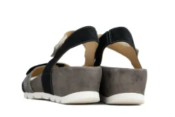 Sandalen En Slippers | Wijdte K^Durea Sandaal Zwart Taupe K-leest