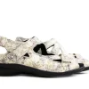 Sandalen En Slippers | Wijdte H^Durea Sandalen Ivoor Print H-leest