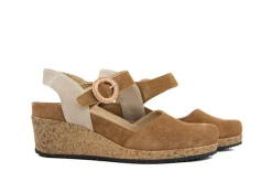 Sandalen En Slippers | Wijdte H^Durea Sleehak Cognac Zand H