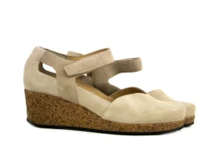 Sandalen En Slippers | Wijdte K^Durea Sleehak Licht Taupe Zand