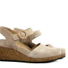 Sandalen En Slippers | Wijdte H^Durea Sleehak Licht Taupe Zand