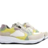 Sneakers | Wijdte H^Durea Sneaker Avorio Geel Wit Groen Taupe Lilla