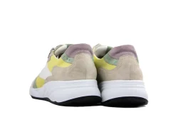 Sneakers | Wijdte H^Durea Sneaker Avorio Geel Wit Groen Taupe Lilla