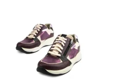 Sneakers | Wijdte H^Durea Sneaker Bordo Lichtroze Seppia H