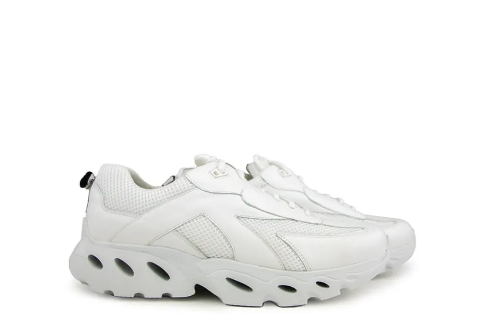 Sneakers | Wijdte K^Durea Sneaker Flow Motion Wit