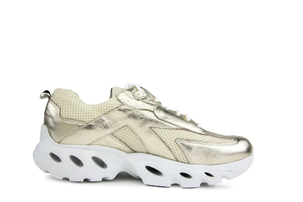 Sneakers | Wijdte K^Durea Sneaker Flow Motion Platino K