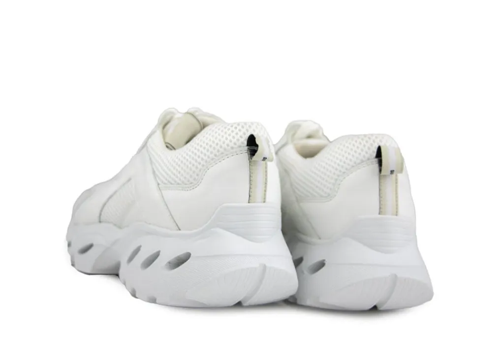 Sneakers | Wijdte K^Durea Sneaker Flow Motion Wit