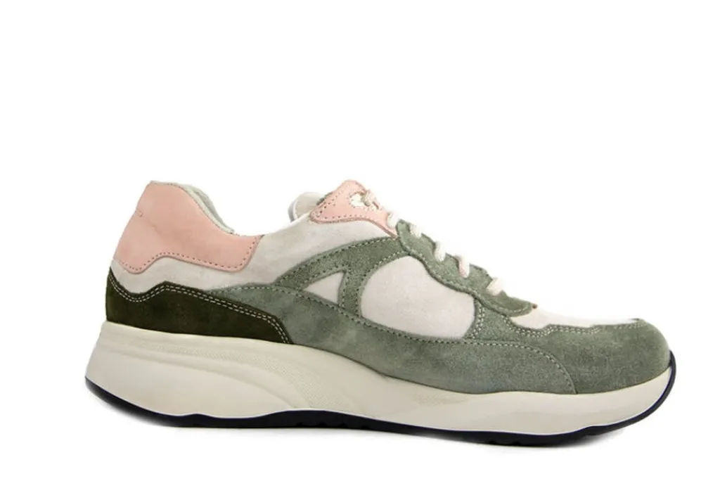 Sneakers | Wijdte H^Durea Sneaker Hunter Avorio Platin Bosco Roze