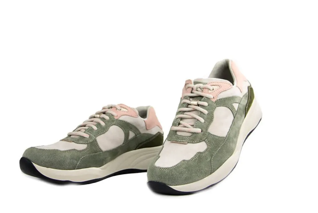 Sneakers | Wijdte H^Durea Sneaker Hunter Avorio Platin Bosco Roze