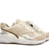 Sneakers | Wijdte H^Durea Sneaker L.Taupe Platino Taupe Cognac