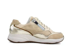 Sneakers | Wijdte K^Durea Sneaker L.Taupe Platino Taupe Cognac
