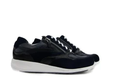 Sneakers | Wijdte K^Durea Sneaker Marine Zwart