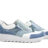 Sneakers | Wijdte H^Durea Sneaker Savoia Wit Zilver