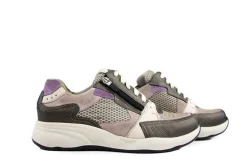 Sneakers | Wijdte H^Durea Sneaker Smog Poeder Taupe Lilla