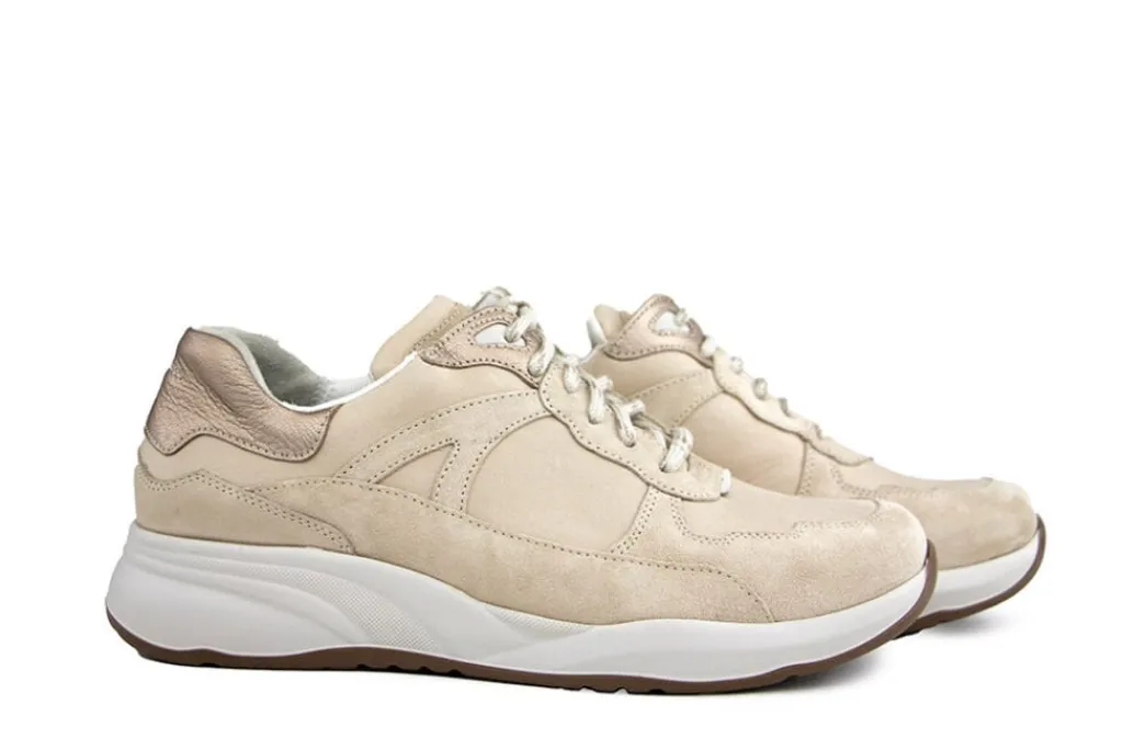 Sneakers | Wijdte M^Durea Sneaker Taupe Panna Torrone