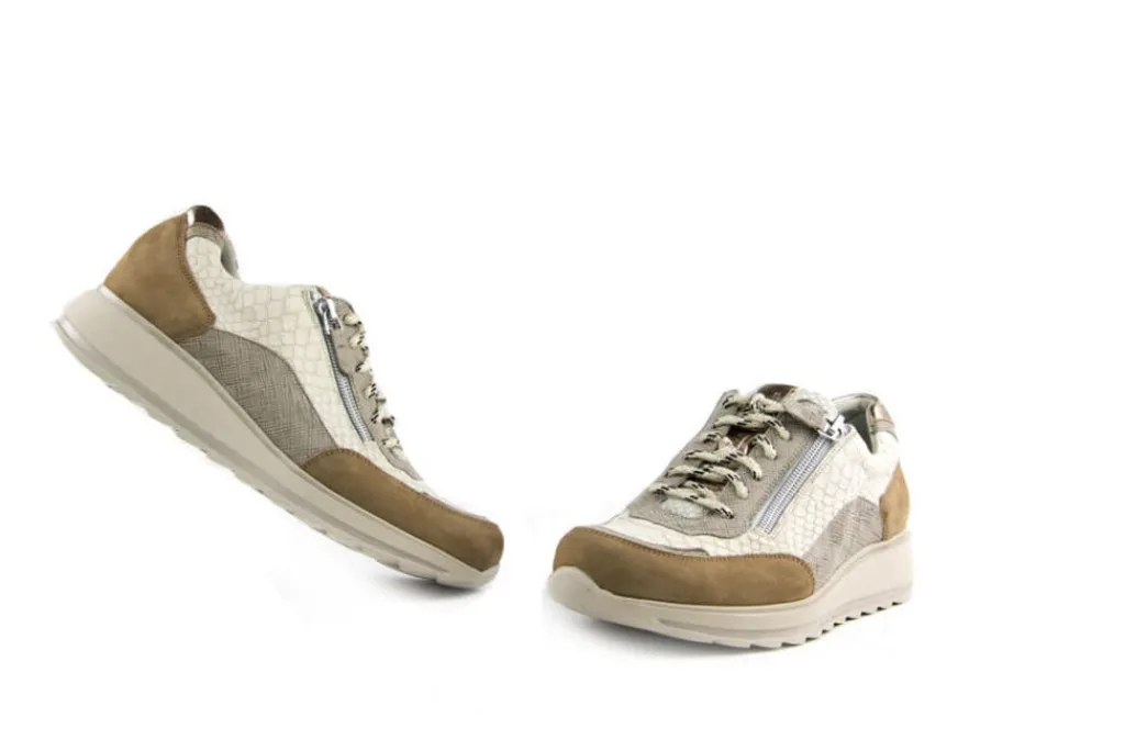 Sneakers | Wijdte K^Durea Sneaker Taupe Panna K-leest