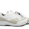 Sneakers | Wijdte H^Durea Sneaker Wit Mat Zilver